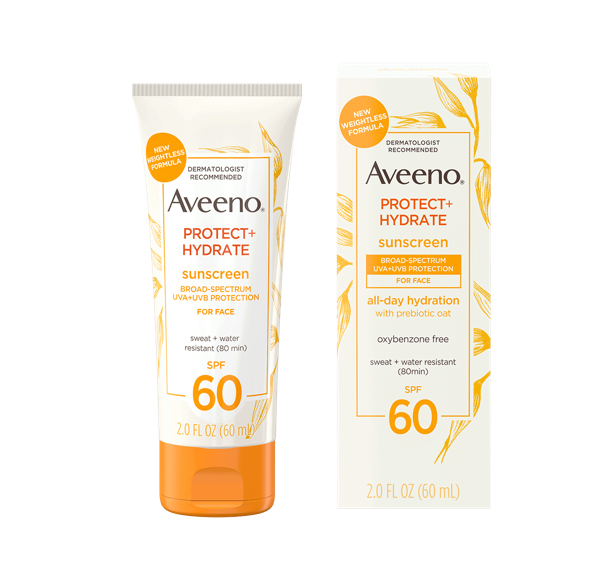 Aveeno Protect+Hydrate All Day Hydration Sunscreen 60ml SPF 60