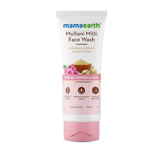Mamaearth Multani Mitti Face Wash 100ml