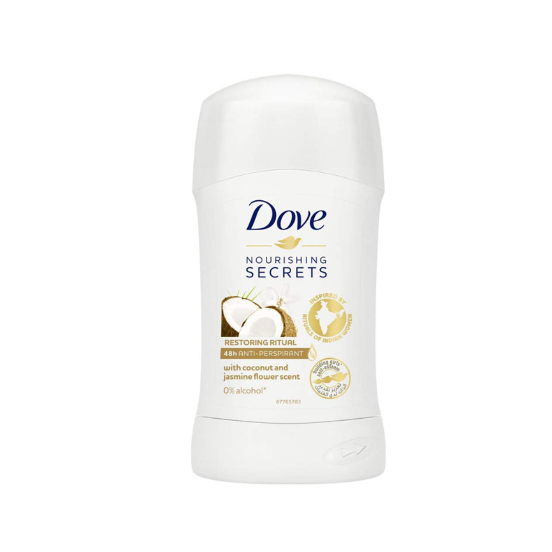 Dove Nourishing Secrets Restoring Ritual Antiperspirant with Coconut and Jasmine Flower Scent 40ml