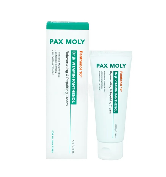 Pax Moly Dr. jk Panthenol 10% Rejuvenating & Repairing Cream 70g