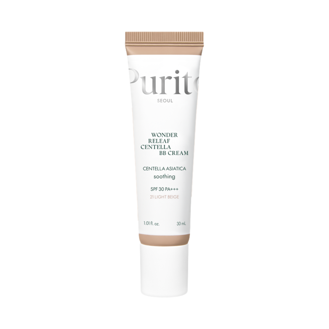 Purito Wonder Releaf Centella BB Cream SPF30 PA+++(21 Light Beige) 30ml