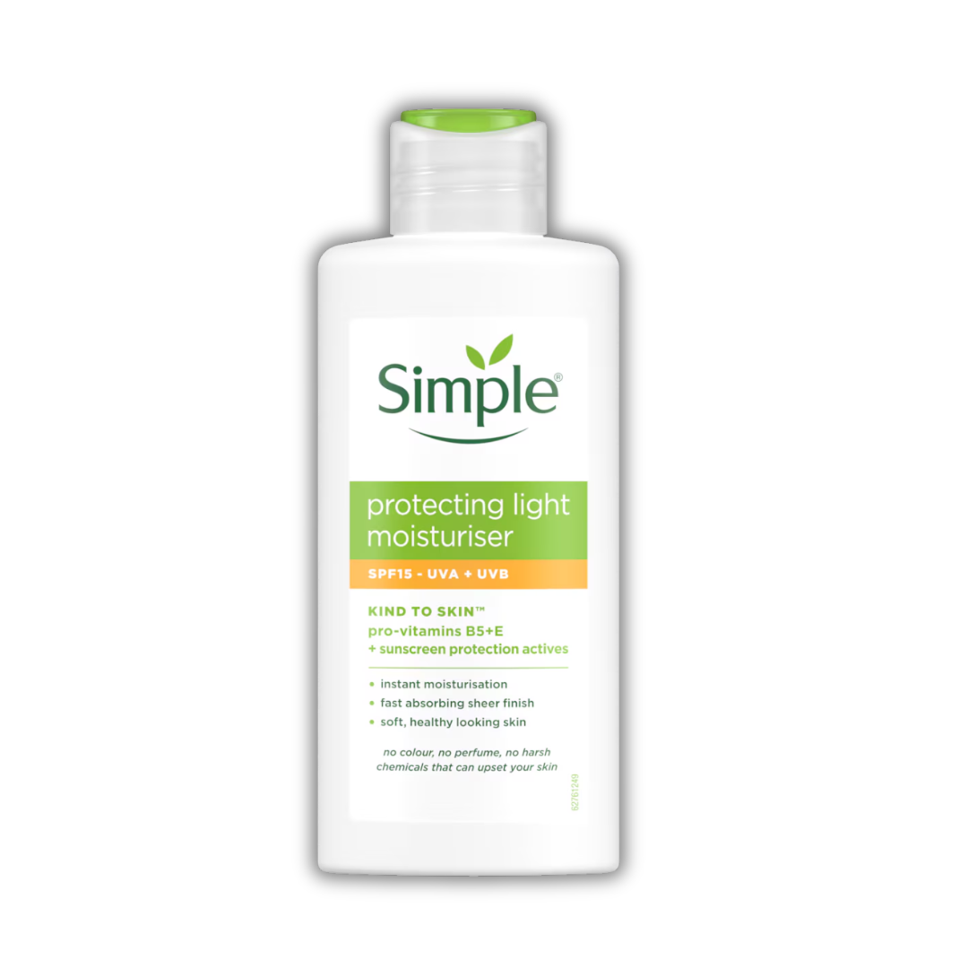 Simple Kind to Skin Protecting Light Moisturiser with SPF15 125ml