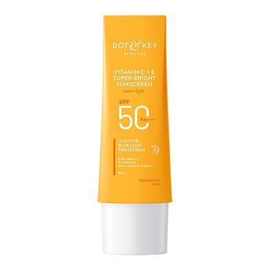 Dot & Key Vitamin C plus E Super Bright Sunscreen SPF 50+ 50g