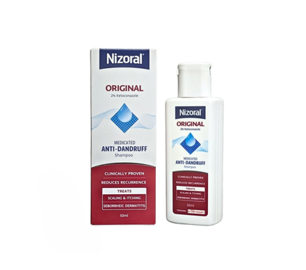 Nizoral Original 2% Ketoconazole Medicated Anti-Dandruff Shampoo 50ml