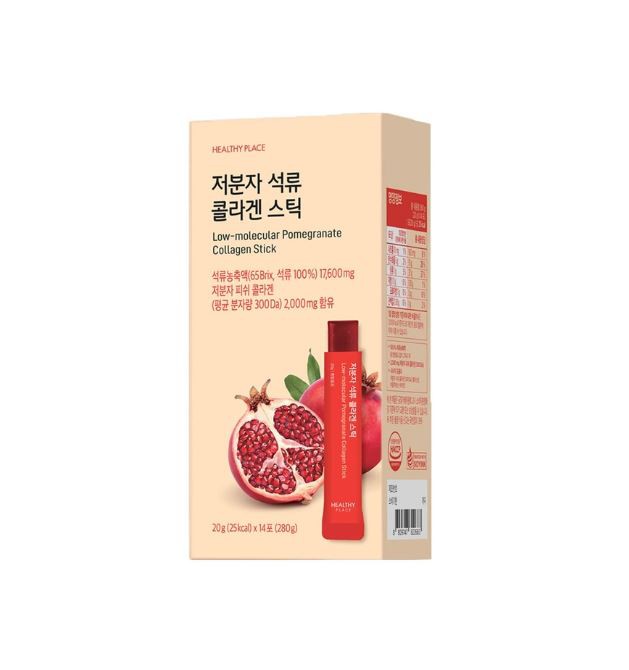 Healthy Place Low Molecular Pomegranate Collagen Sticks 20g (14ea)