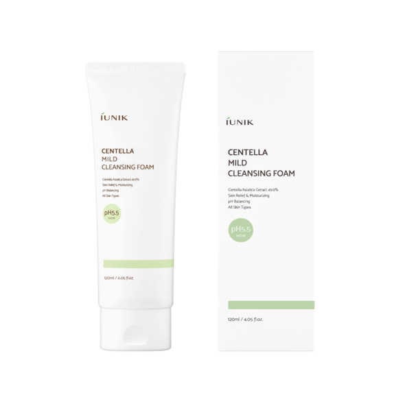 iUNIK Centella Mild Cleansing Foam 120ml