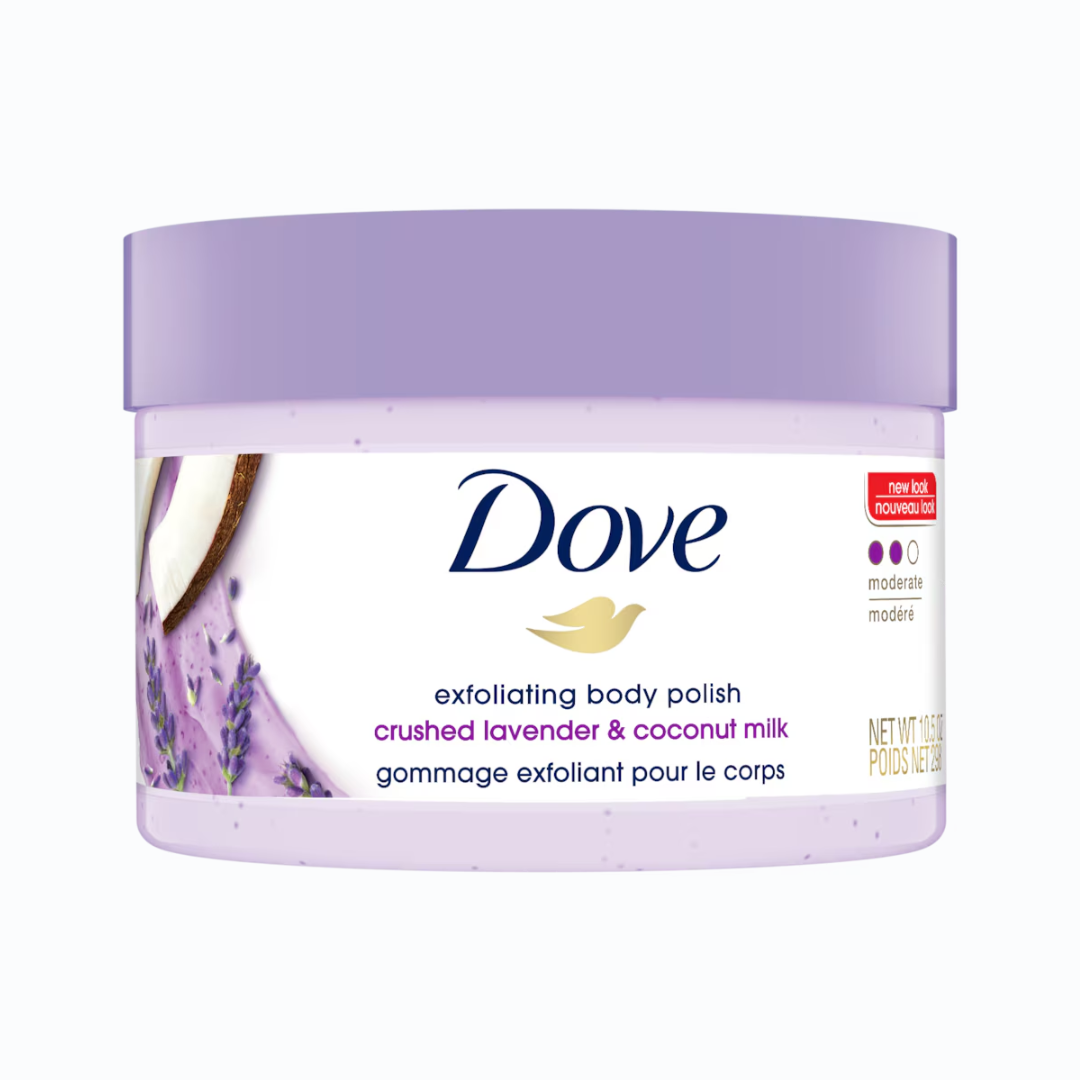 Dove Body Polish Crushed Lavender and Coconut Milk 298g