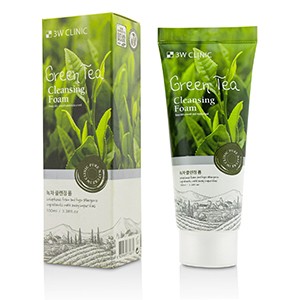 3W Clinic Green Tea Foam Cleansing 100ml