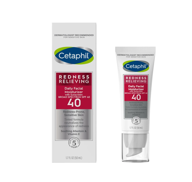 Cetaphil Redness Relieving Daily Facial Moisturizer Spf 40-50ml