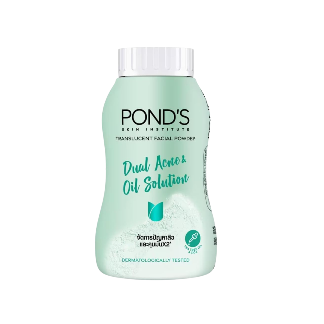 PONDS Dual Acne & Oil Solution Ultra Matte Facial Powder 50gm