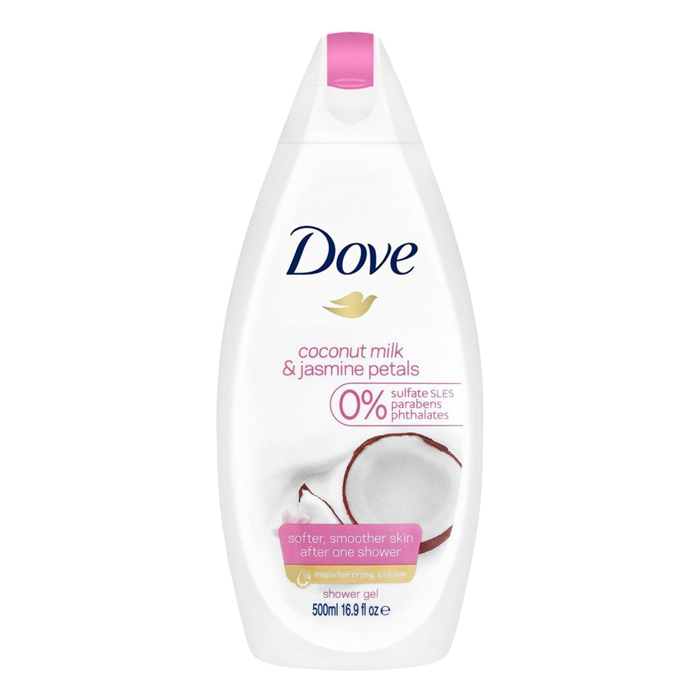 Dove Coconut Milk & Jasmine Petals Shower Gel 500ml
