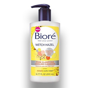 Biore Witch Hazel Pore Clarifying Cooling Cleanser 200ml