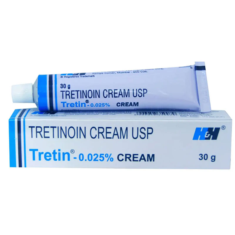 H&H Tretinoin Cream usp Tretin 0.025% 30g