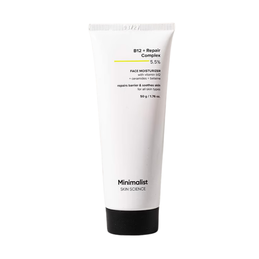 Minimalist B12 + Repair Complex 5.5% Face Moisturizer 50g