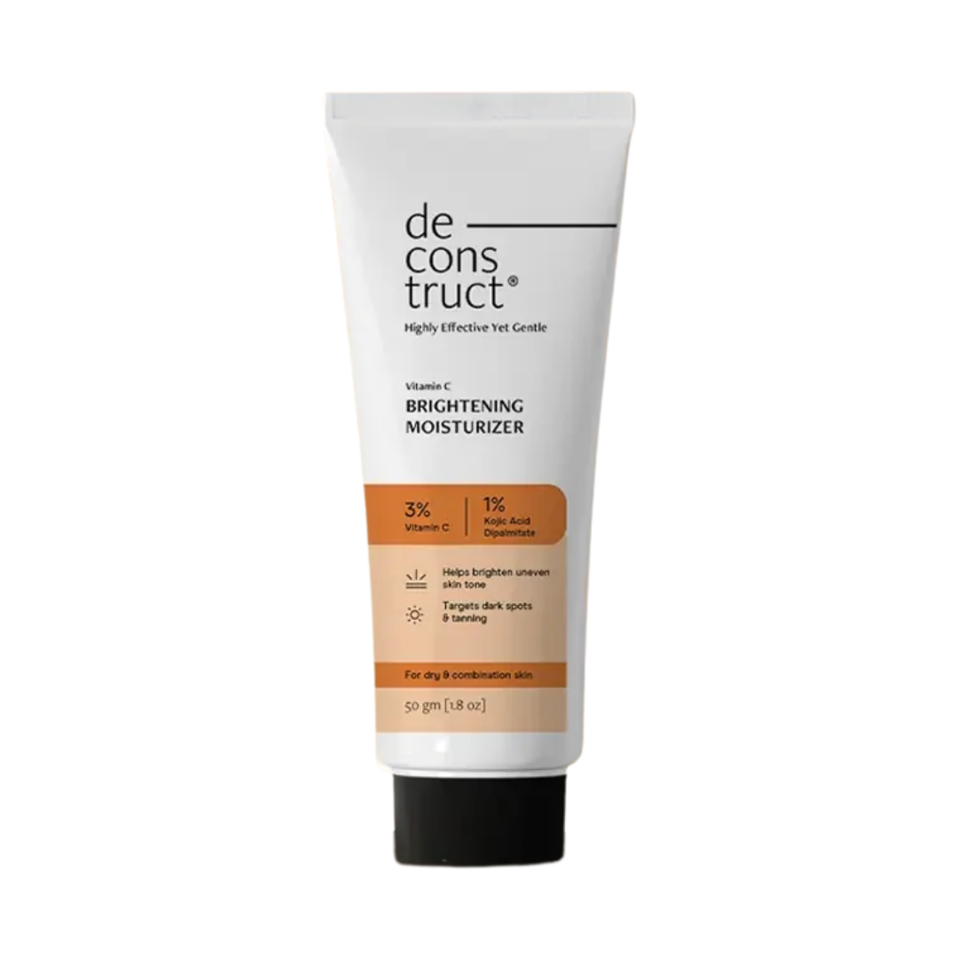 Deconstruct Brightening Moisturizer- 3% Vitamin C + 1% Kojic Acid Dipalmitate 50g