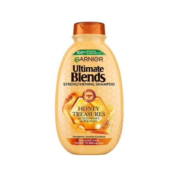 Garnier Ultimate Blends Honey Treasures Strengthening Shampoo 400ml