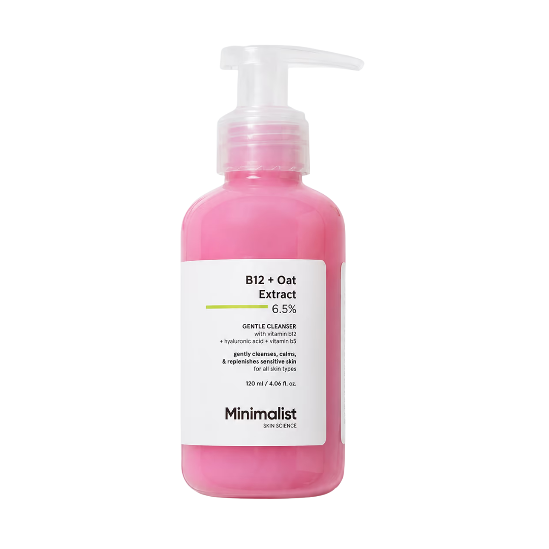Minimalist B12 + Oat Extract 6.5% Gentle Cleanser 120ml
