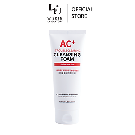 w.skin laboratory ac+ cleansing foam