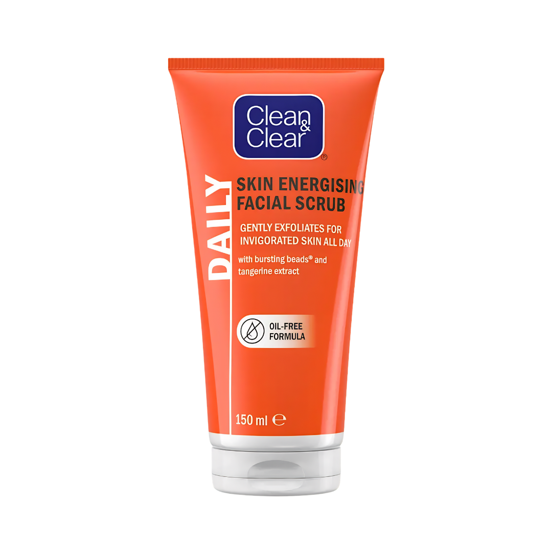 CLEAN & CLEAR Daily Skin Energising Facial Scrub 150ml