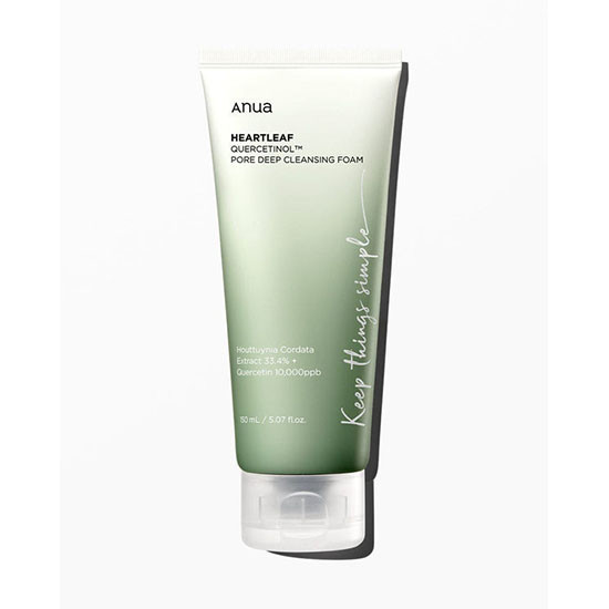 Anua Heartleaf Quercetinol Pore Deep Cleansing Foam 150ml