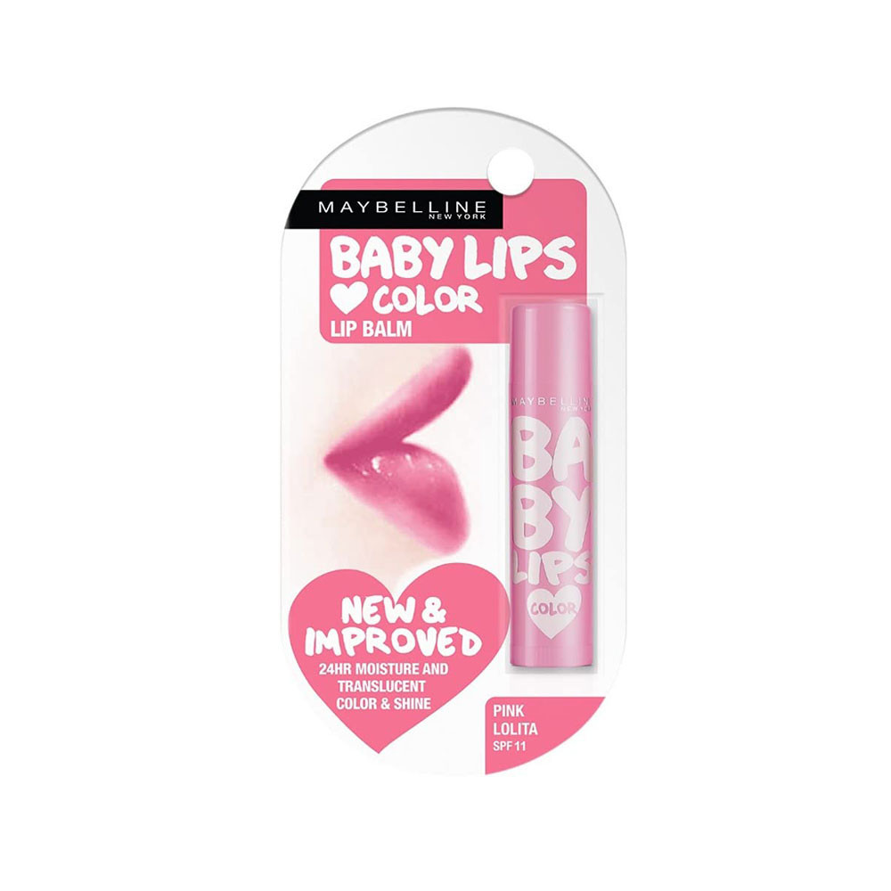 Maybelline Baby Lips Color SPF11 Lip Balm Pink Lolita