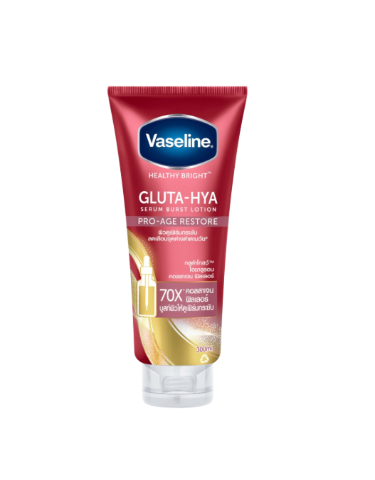 Vaseline Gluta-Hya Serum Burst Lotion Pro-Age Restore 300ml