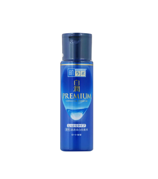 Hada Labo Shirojyun Premium Medicated Whitening Lotion Rich 170ml Blue