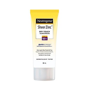 Neutrogena Sheer Zinc Dry - Touch Sunblock SPF 50 - 80ml
