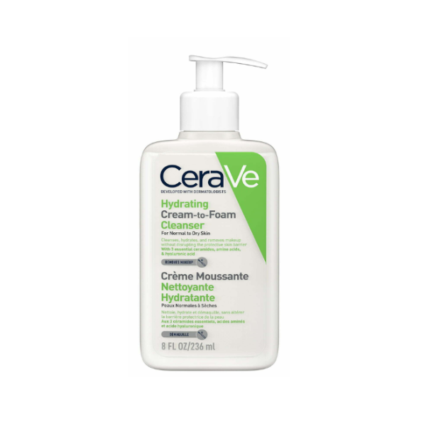 Cerave Hydrating cream to foam cleanser 236ml