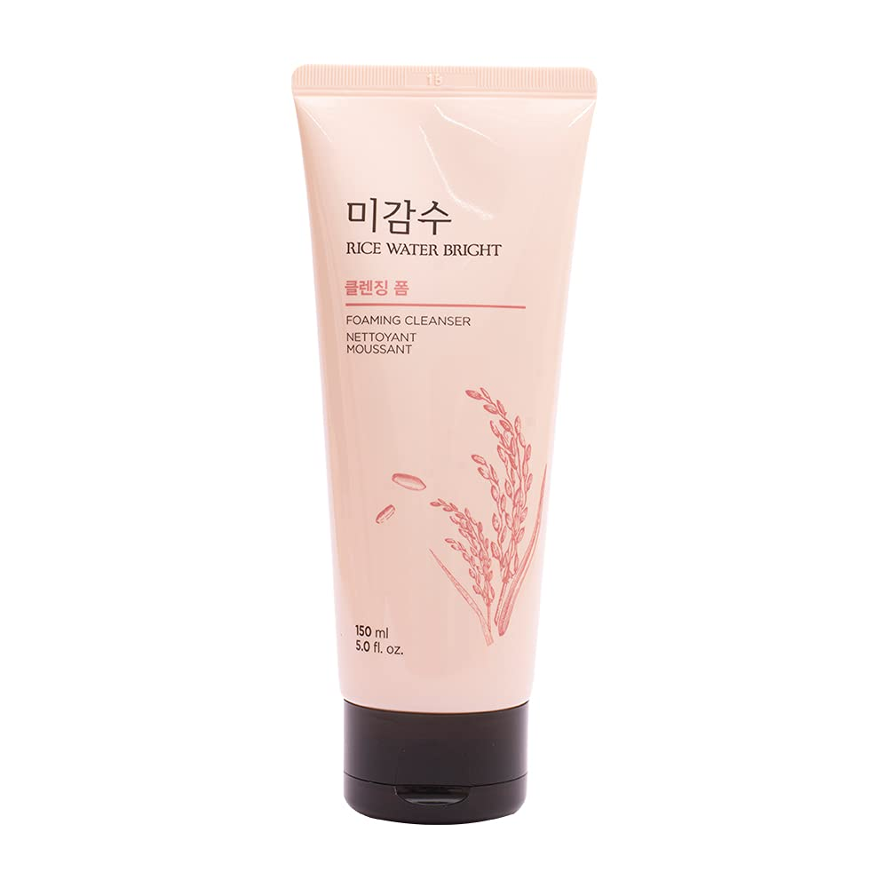 The face shop rice water bright cleanser