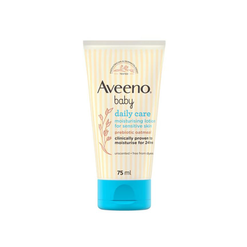 Aveeno Baby Daily Care Moisturising Lotion for Sensitive Skin 75ml