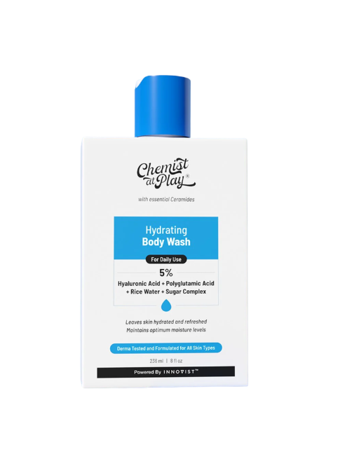 Chemist Hydrating Body Wash with Hyaluronic Acid & Coconut Oil 236ml