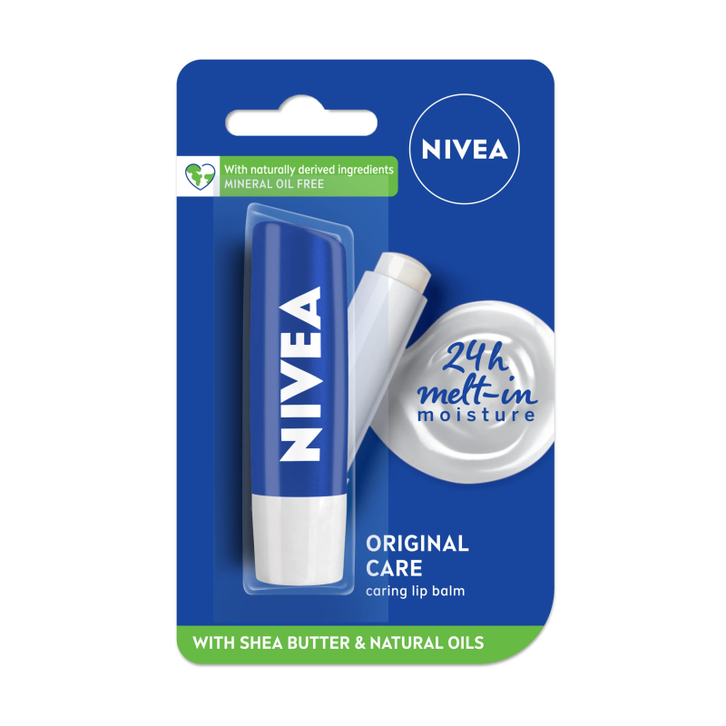NIVEA Original Care Lip Balm 4.8g