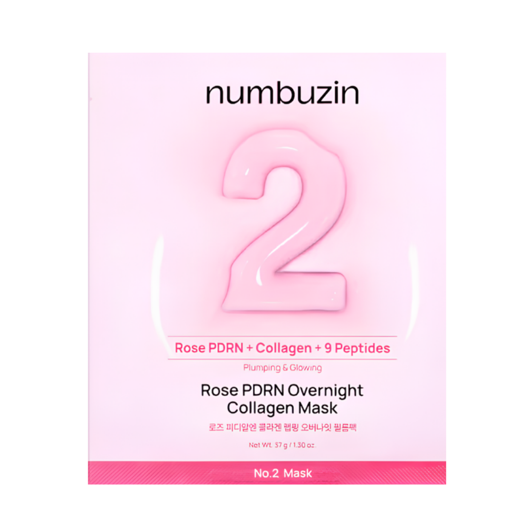 Numbuzin No.2 Rose PDRN Overnight Collagen Mask 37ml