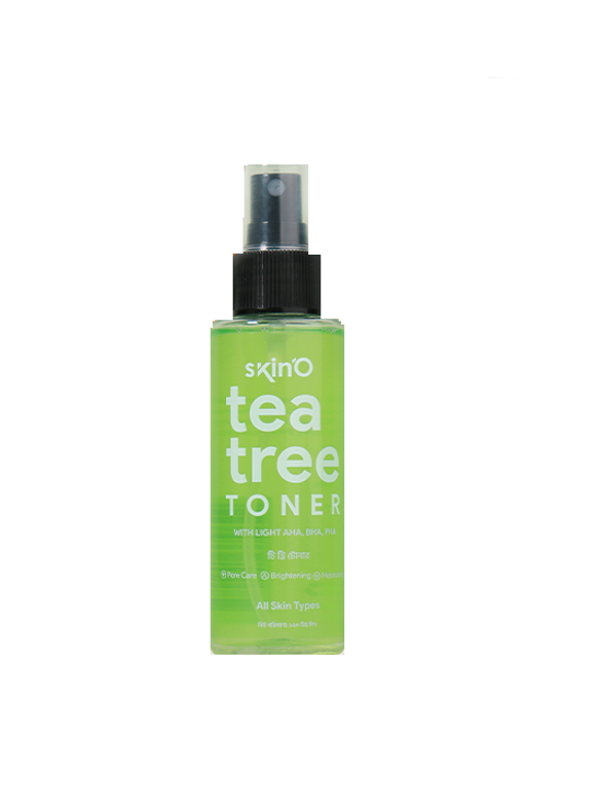 Skin’O Tea Tree Toner With (Light AHA, BHA) 100ml