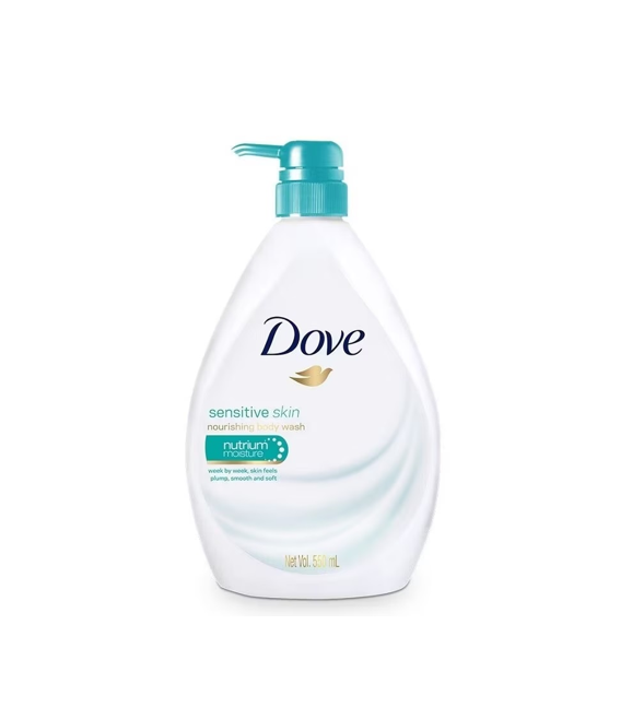 DOVE Sensitive Skin Nourishing Body Wash 550ml