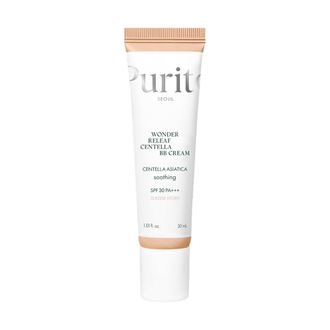 Purito Wonder Releaf Centella BB Cream SPF30 PA+++(15 Rose Ivory) 30ml