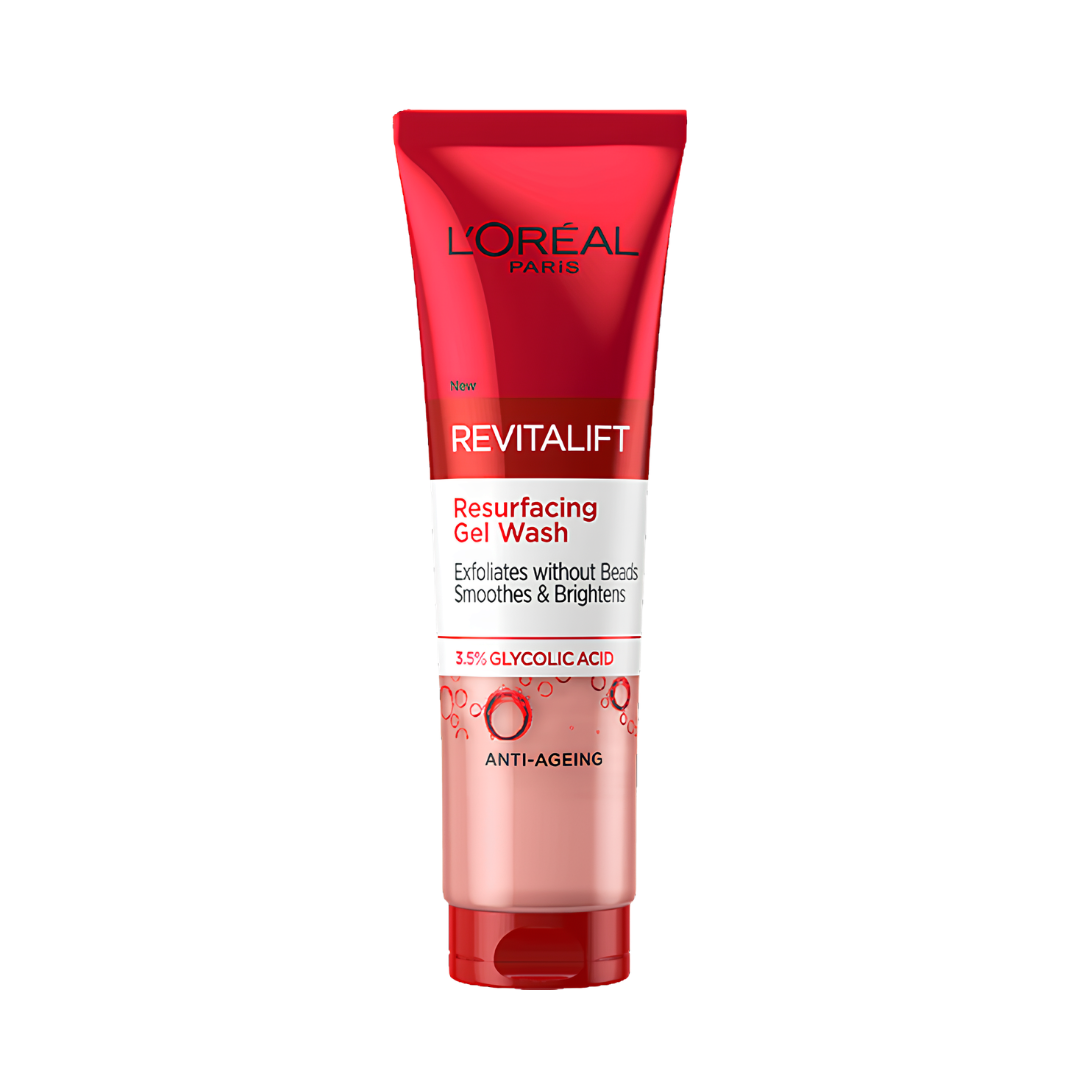 Loreal Revitalift Glycolic Resurfacing Gel Wash Cleanser 150ml