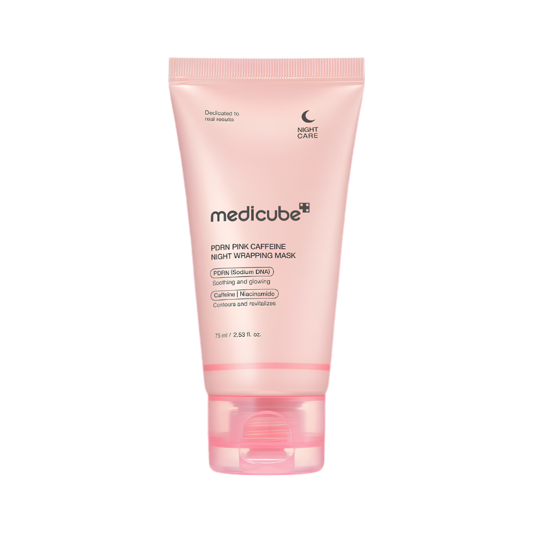 Medicube PDRN Pink Caffeine Overnight Wrapping Mask 75ml