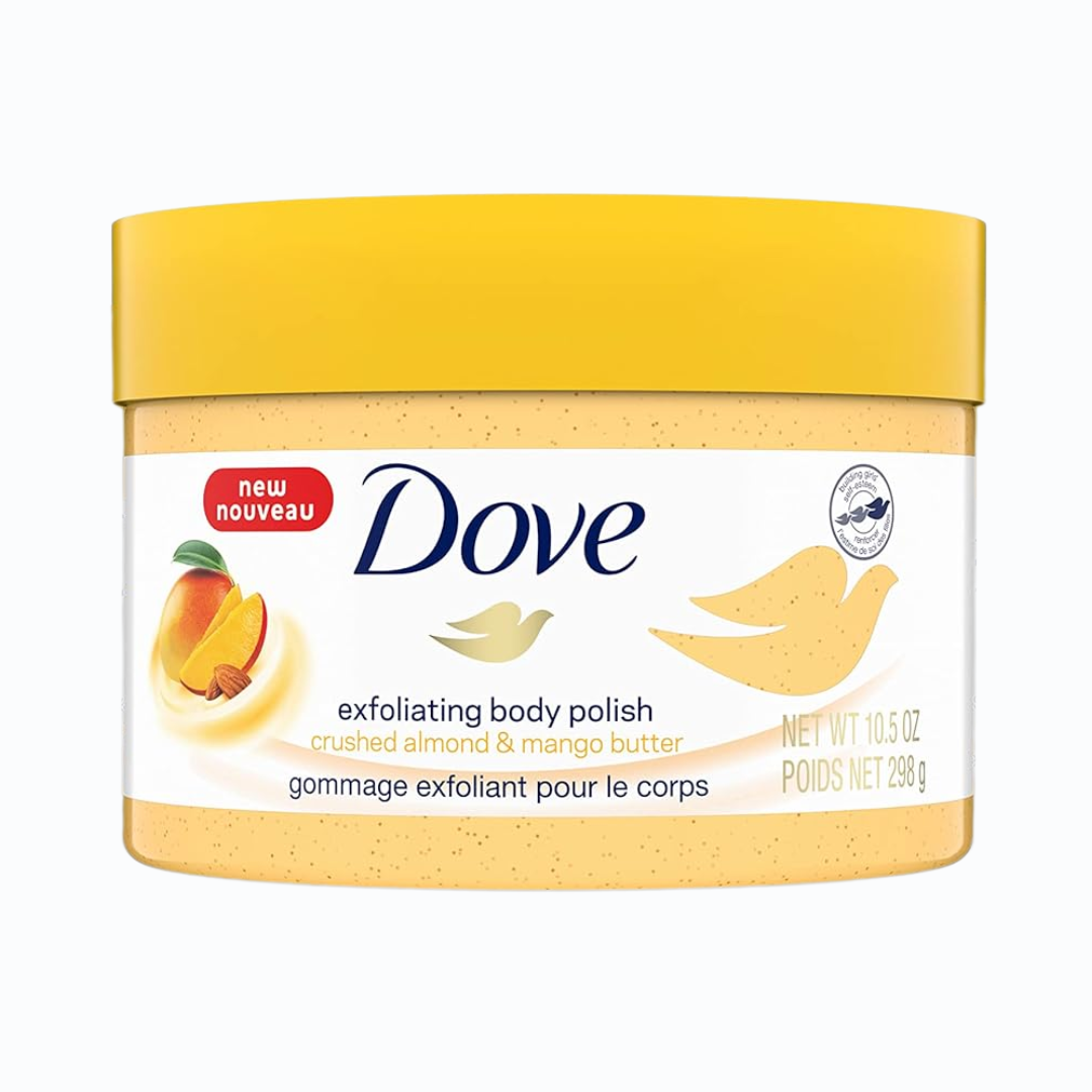 Dove Exfoliating Body Polish  Crushed Almond and Mango Butter 298g