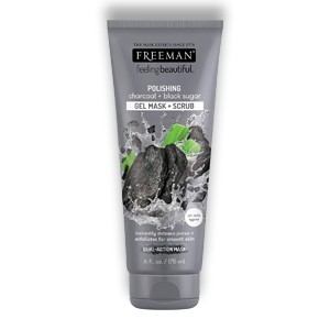 FREEMAN Polishing Charcoal And Black Sugar Gel Mask And Scrub