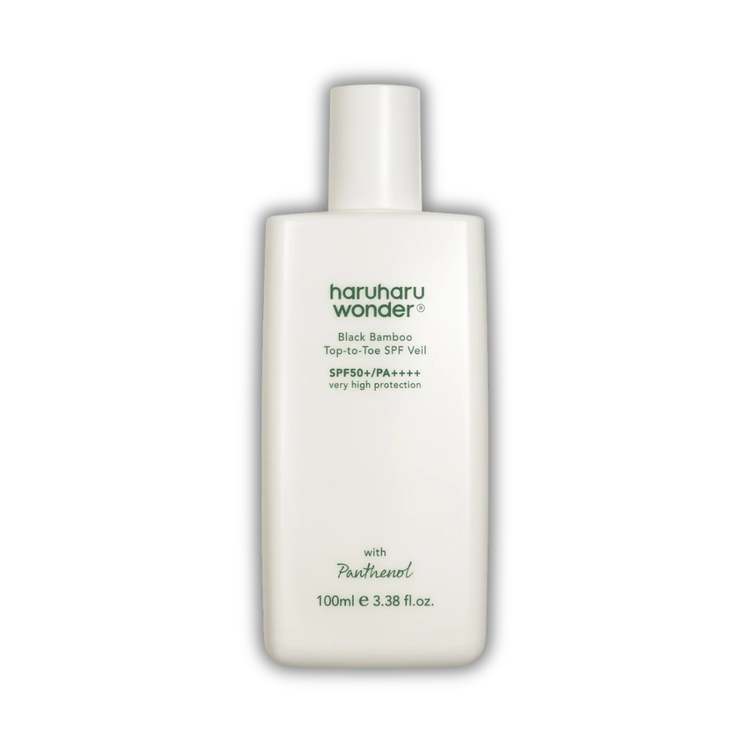 haruharuwonder Black Bamboo Top-to-toe SPF Veil SPF 50+/PA++++ 100ml