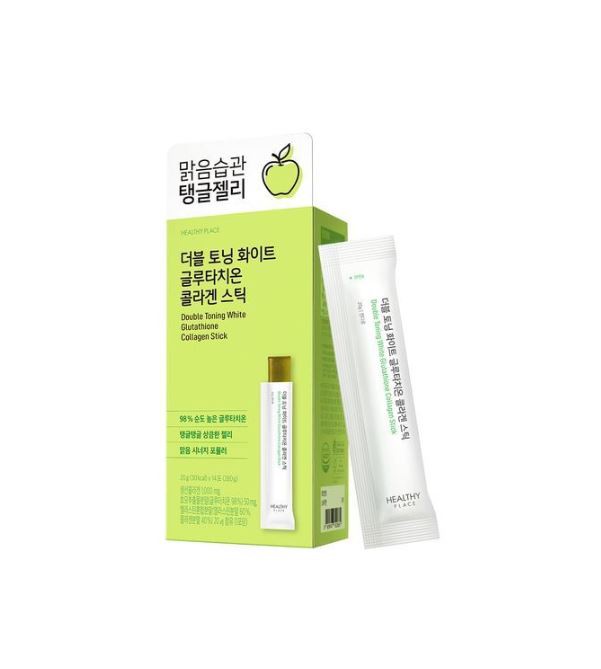 Healthy Place Double Toning White Glutathione Collagen Stick 14 stick