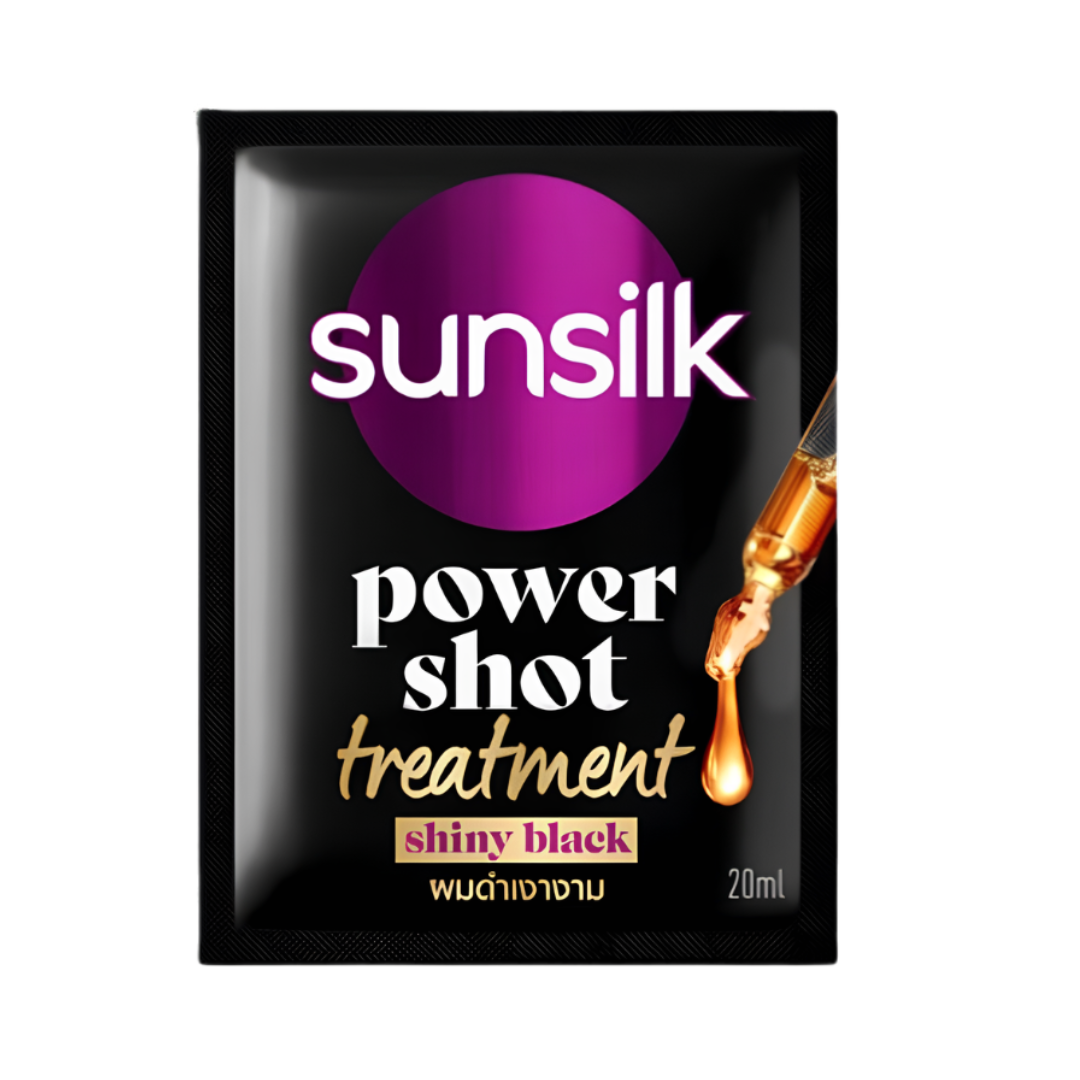 Sunsilk Power Shot Treatment Hair Mask For Shiny Black 20ml