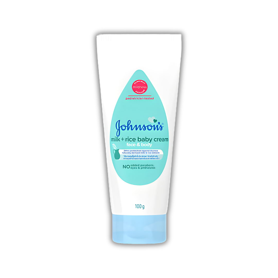 Johnson's Milk + Rice Baby Cream 100g