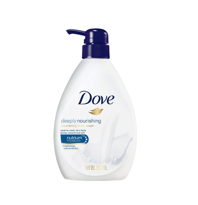 DOVE Deeply Nourishing Body Wash 550ml