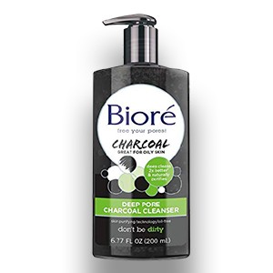 Biore Deep Pore Charcoal Cleanser 200ml