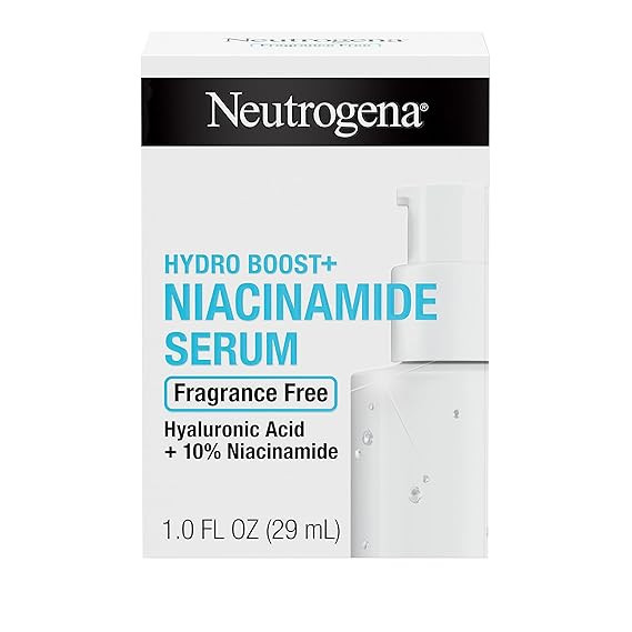 Neutrogena Hydro Boost + Niacinamide Serum Fragrance Free 29ml