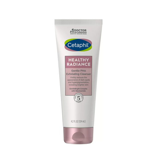 Cetaphil Healthy Radiance Gentle Exfoliating PHA Cleanser- 124ml