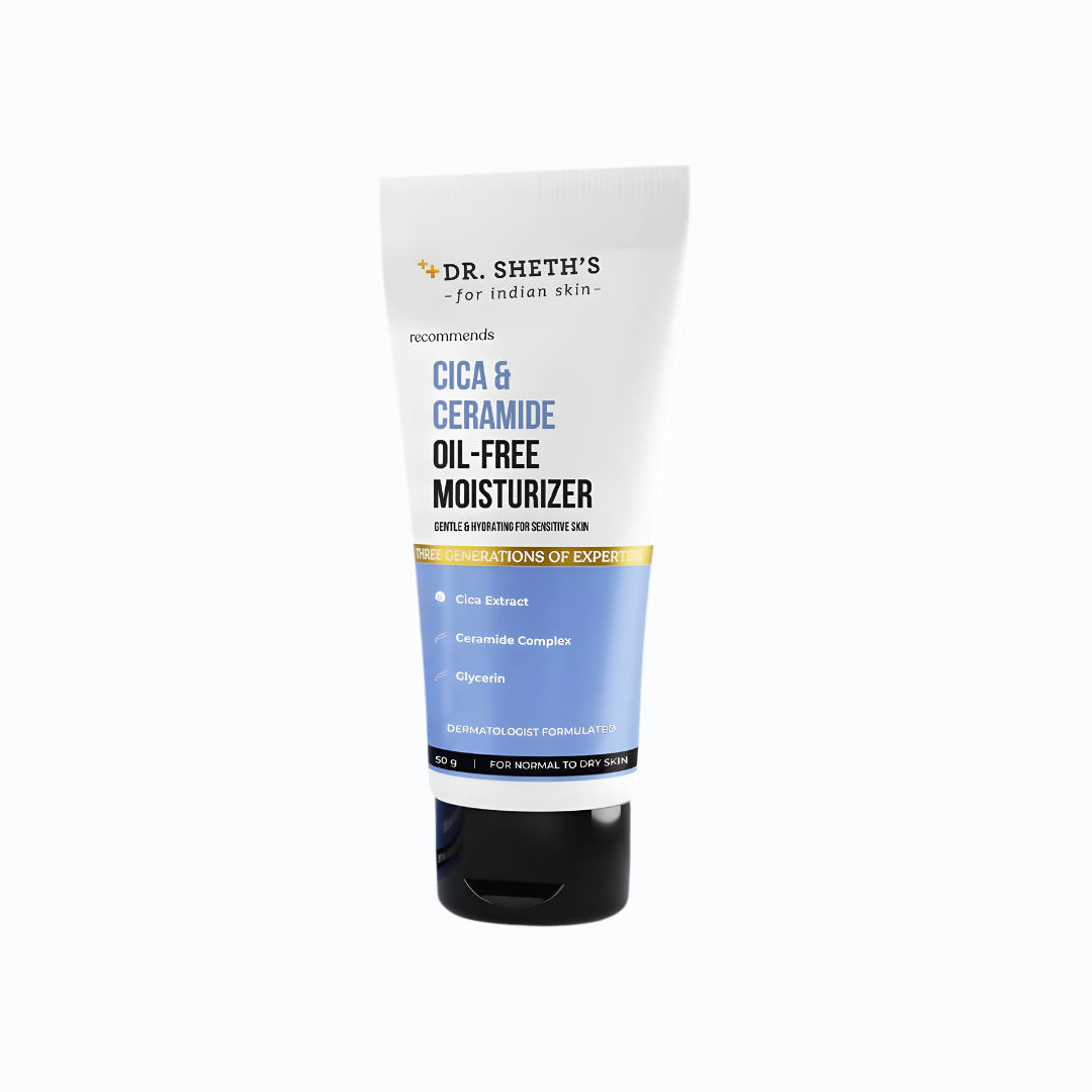 Dr.SHETH'S Cica & Ceramide Oil-Free Moisturizer 50g